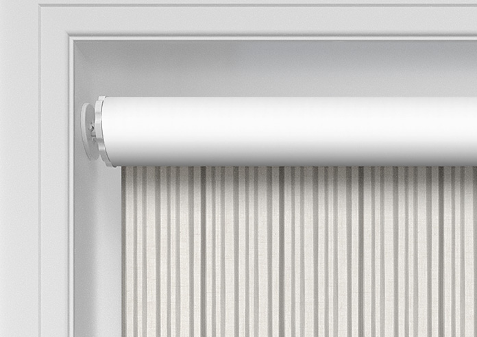 Classic Stripe, Warm Grey - Twist&Fit Roller Blind - Image 10